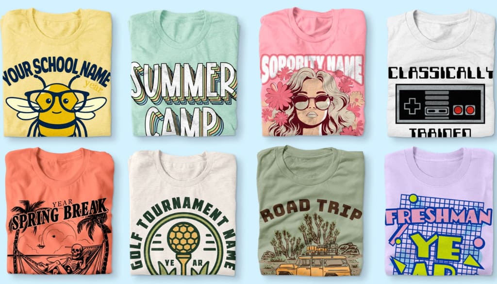 Top T-Shirt Design Trends 2025 to Watch