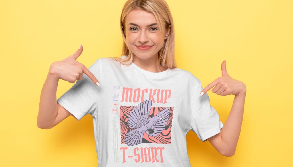 Common Design Placement Areas on T-Shirts