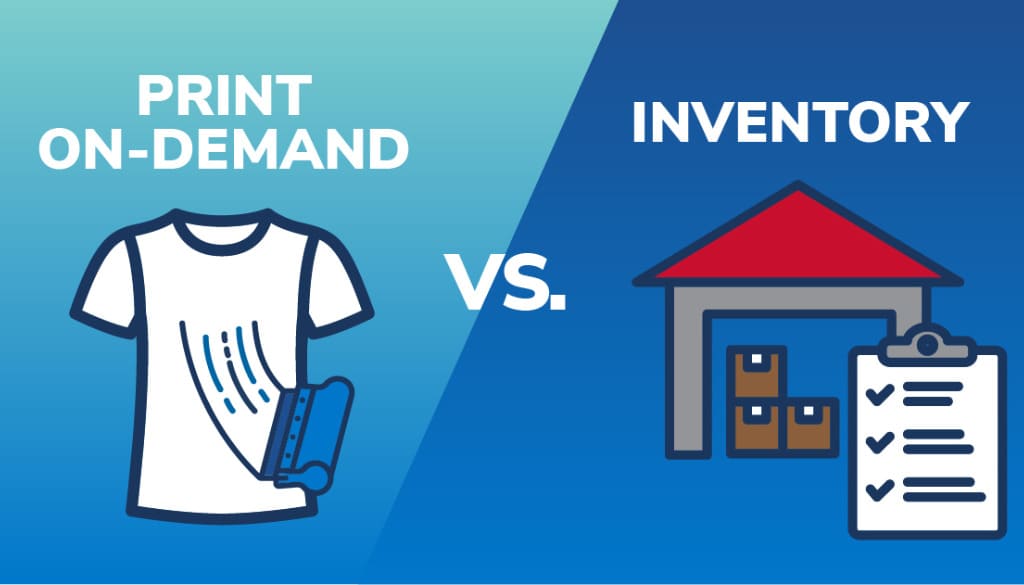Comparison Between Print on Demand (POD) and Inventory-Based Selling