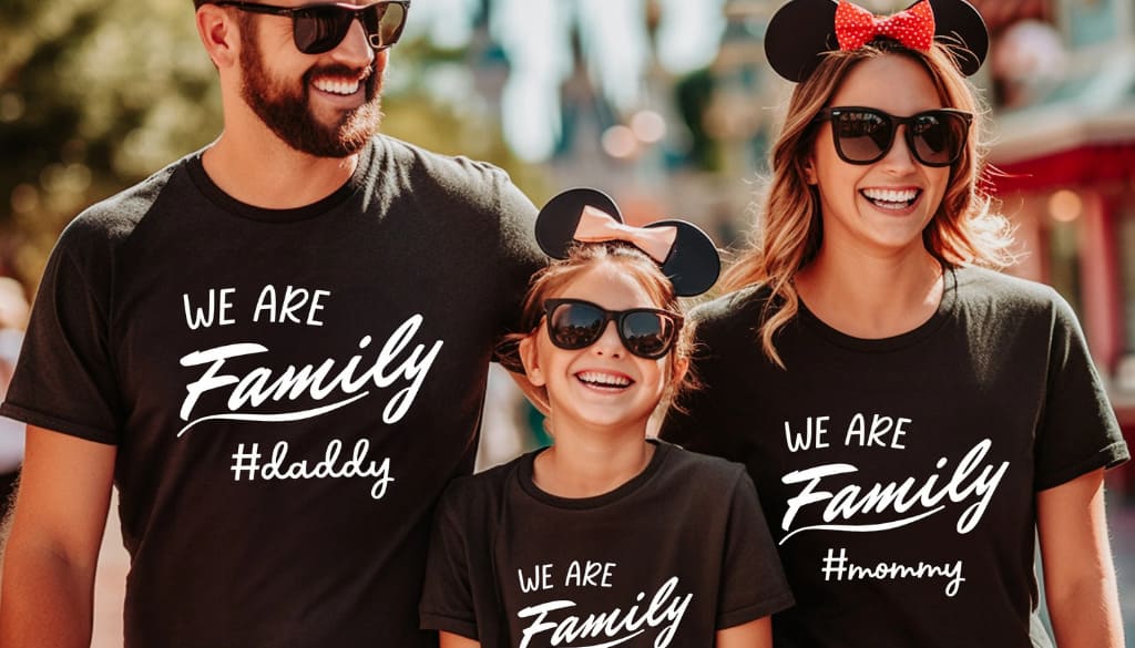 Suggested Text for Family T-Shirts